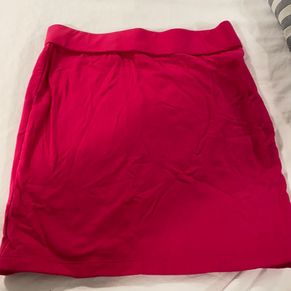 Pink small forever 21 bandage skirt